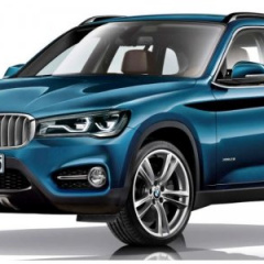 Шпионские фото BMW X1 2016 модельного года