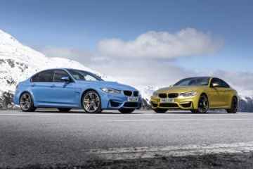 BMW M4 and M3 at Nurburgring BMW 3 серия F80