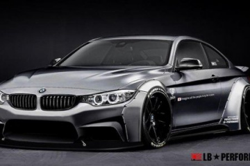 BMW 4 Series Coupe с обвесом от Liberty Walk BMW 4 серия F32