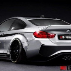 BMW 4 Series Coupe с обвесом от Liberty Walk