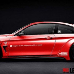 BMW 4 Series Coupe с обвесом от Liberty Walk