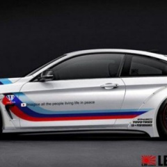BMW 4 Series Coupe с обвесом от Liberty Walk
