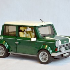 MINI Cooper из деталей LEGO