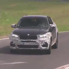 Ходовые испытания BMW X6 M нового поколения