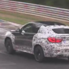 Ходовые испытания BMW X6 M нового поколения