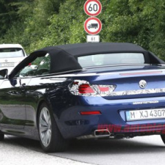 Шпионские фото обновленного кабриолета BMW 6 Series