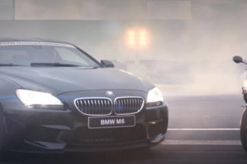 BMW M6 vs BMW HP4 BMW Мотоциклы BMW Все мотоциклы