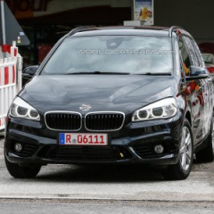 Шпионские фото BMW 2 Series Active Tourer