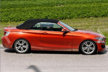 Кабриолет BMW 2 Series проходит тестирование на Нюрбургринге BMW 2 серия F22-F23