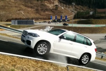 Демонстрация работы системы помощи при спуске (Hill Descent Control) на BMW X5 BMW X5 серия F15