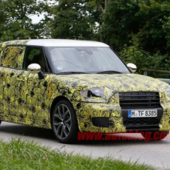 MINI Countryman нового поколения проходит испытания