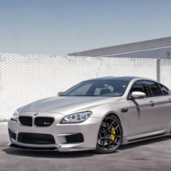 BMW M6 Gran Coupe c обвесом Enlaes и дисками Avantgarde Wheels