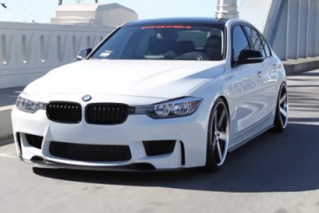 BMW F30 на дисках Stance BMW 3 серия F30-F35