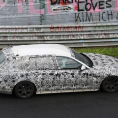 Новый BMW 5 Series был заснят во время тестов на Нюрбургринге