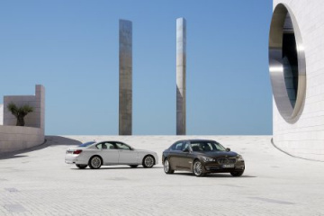 Английское видео BMW 760Li vs. MB S63 AMG - Top Gear BMW 7 серия F01-F02