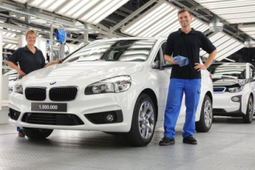 Юбилейный автомобиль завода BMW в Лейпциге BMW 2 серия F45