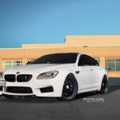 BMW M6 GranCoupe на дисках Strasse Forged Wheels