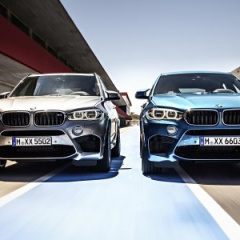 Рассекречены новые BMW X5 M и BMW X6 M