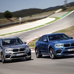 Рассекречены новые BMW X5 M и BMW X6 M