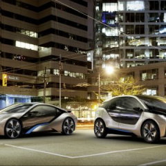 Электрокары BMW получат возможность зарядки от фонарных столбов