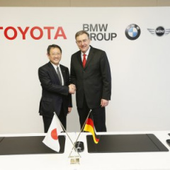 BMW и Toyota приступили к разработке совместной модели