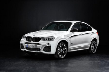 BMW X4 получил ряд спортивных аксессуаров BMW X4 серия F26