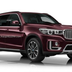 Опубликован рендер BMW X7