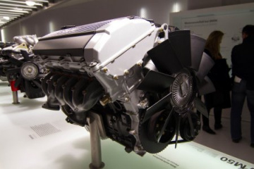 Двигатель BMW M50B25 (Часть 1): Установка коленвала BMW 5 серия E34