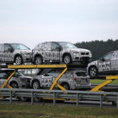 Новые BMW X1 попали в кадр фотошпионов