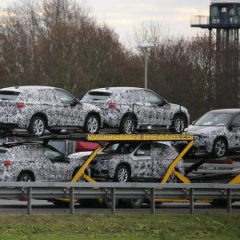 Новые BMW X1 попали в кадр фотошпионов