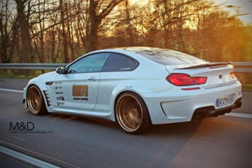 Девушка тестирует BMW 6 series Coupe 2011 BMW 6 серия F12-F13