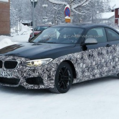 BMW M2 Coupe проходит дорожные тесты