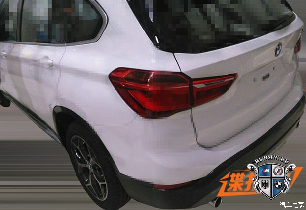 Первые изображения нового BMW X1 без камуфляжа