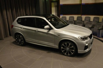 Новый BMW X3 в исполнении M Performance BMW X3 серия F25