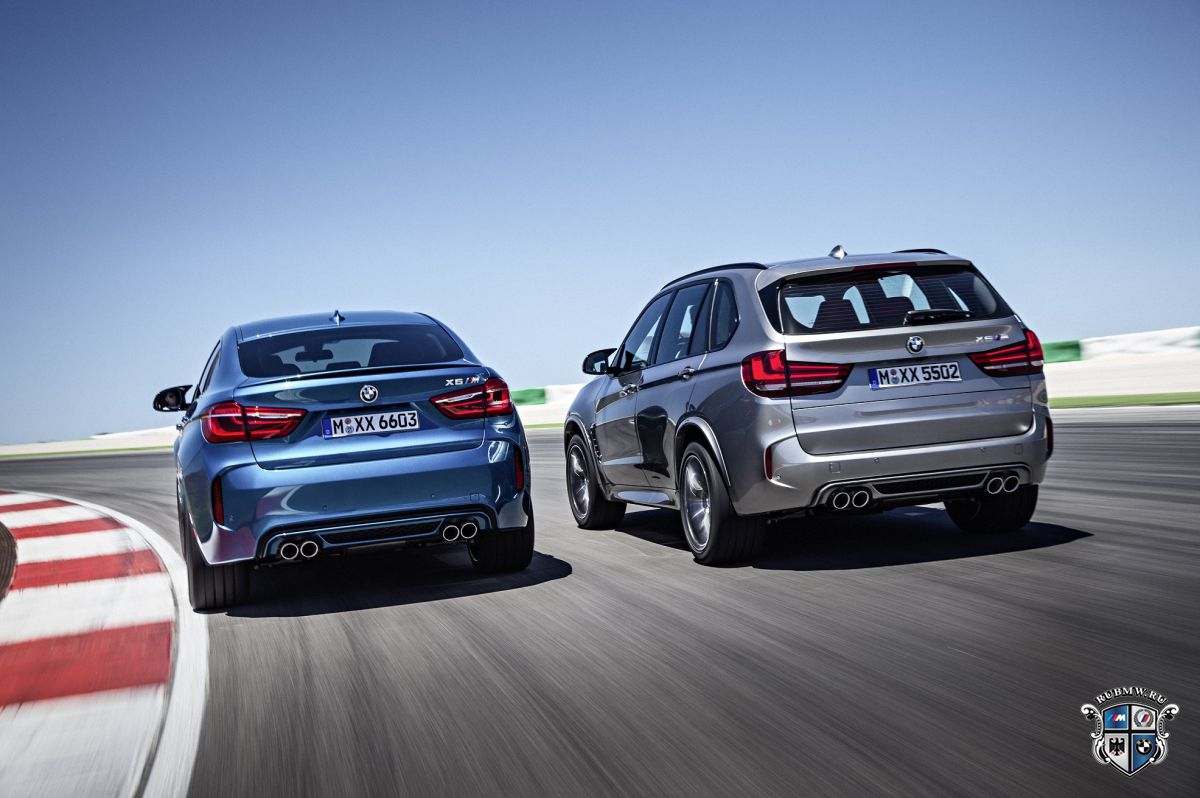Объявлены российские цены на новые BMW X5 M и BMW X6 M