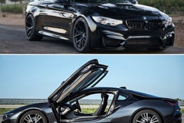 BMW M4 vs BMW i8 BMW 4 серия F82-F83
