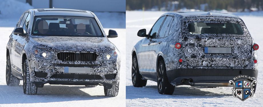 Новый BMW X3 был замечен на тестах