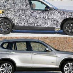 Новый BMW X3 был замечен на тестах