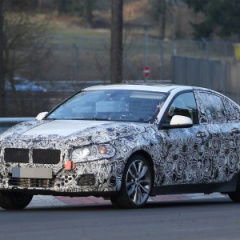 BMW тестирует переднеприводный седан