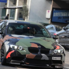 Кабриолет BMW M3 (E93) в военном стиле от Hamann