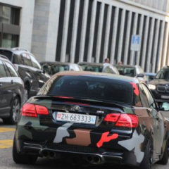 Кабриолет BMW M3 (E93) в военном стиле от Hamann