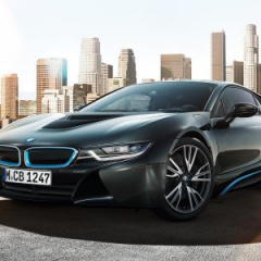 BMW i8 - победитель конкурса «Автомобиль года в мире» в номинации «Зеленый автомобиль года»