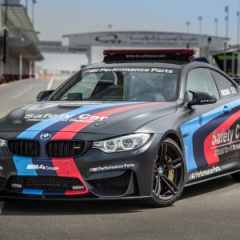 BMW M4 - официальный автомобиль безопасности MotoGP 2015