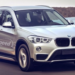 BMW Х1 2016 модельного года на новом рендеринге
