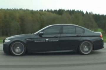 BMW M5 vs MTM Audi RS6 Avant BMW 5 серия F10-F11