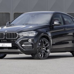 Новый BMW X6 на дисках Lumma