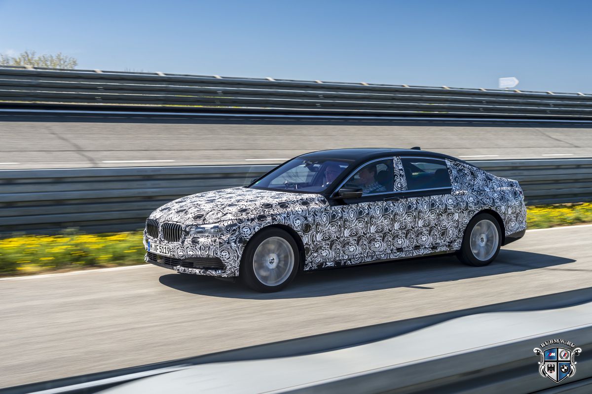 Опубликована информация о технологиях нового BMW 7 Series