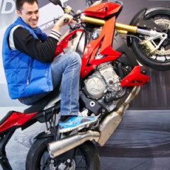 BMW Motorrad на мотосалоне «ИМИС 2015»