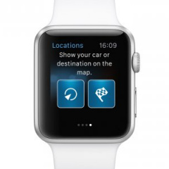 Новое приложение BMW i Remote для часов Apple Watch