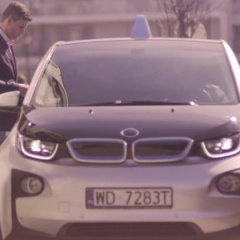 BMW i3 превратили мобильный банкомат